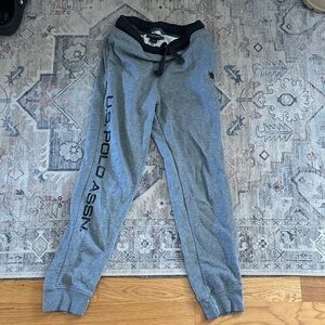 U.S. Polo Assn. Heather Gray Joggers